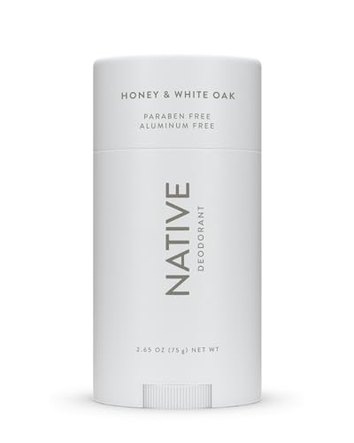 Native Deodorant Contains Naturally Derived Ingredients, 72 Hour Odor Control | Deodorant for Women and Men, Aluminum Free with Baking Soda, Coconut Oil and Shea Butter | Honey & White Oak