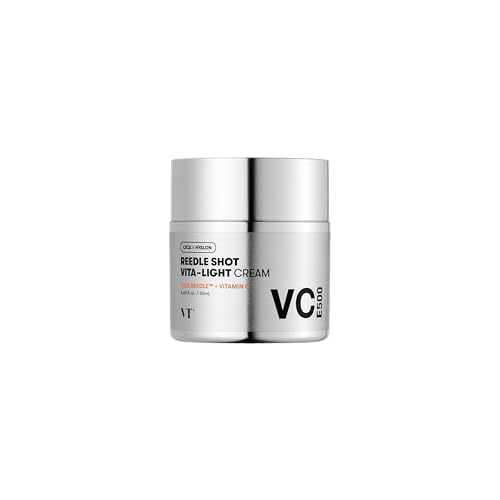 VT COSMETICS Vita-Light Cream | Vitamin C Cream with Vitamin B & E, Face Cream For Glowing & Radiant Skin, Dry, Normal or Sensitive Skin 1.69Fl Oz(50ml)