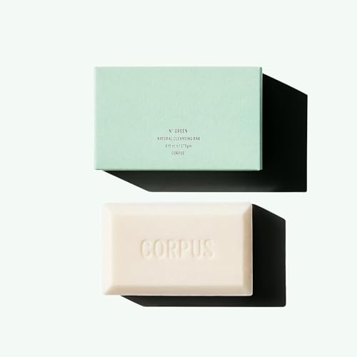 Corpus - Nº Green Natural Cleansing Bar | Vegan, Cruelty-Free, Non-Toxic, Made In The USA (6 oz | 170 g)