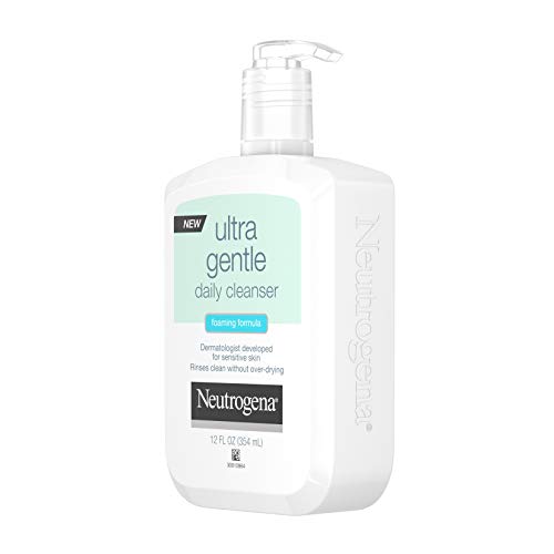 Neutrogena Ultra Gentle Daily Cleanser, 12 Ounce (Pack of 2)