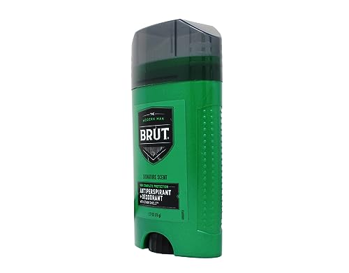 BRUT Antiperspirant & Deodorant Wide Stick 2.7 Ounce (3)