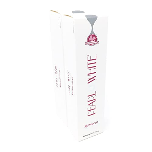 BEYOND Pearl White Whitening Toothpaste (Advanced, 2 Pack of 4.6 oz / 130 g)