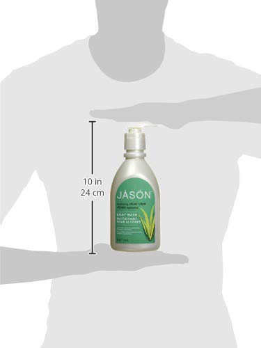 JASON Soothing Aloe Vera Body Wash, For a Gentle Feeling Clean, 30 Fluid Ounces