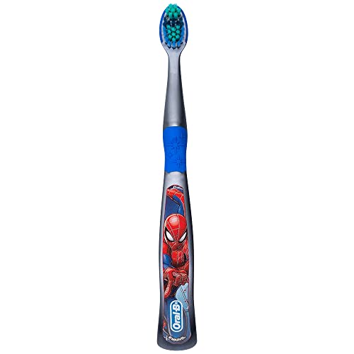 Colgate Marvel Spider-Man Toothbrush, 3+ YRS, Extra Soft (Colors & Characters Very) - Pack of 3