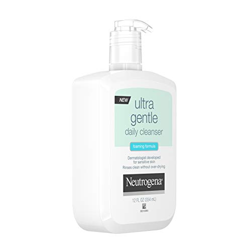 Neutrogena Ultra Gentle Daily Cleanser, 12 Ounce (Pack of 2)