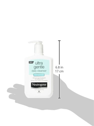 Neutrogena Ultra Gentle Daily Cleanser, 12 Ounce (Pack of 2)