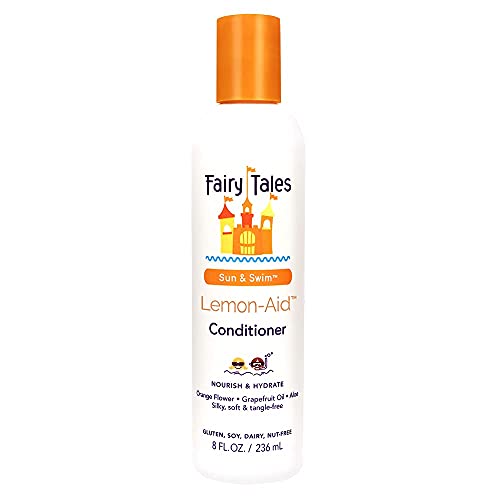 Fairy Tales Swimmer Conditioner for Kids - 8 oz | Made with Natural Ingredients in the USA | Replenish and Restore from Chlorine and Salt Damage | No Parabens, Sulfates, or Synthetic Dyes