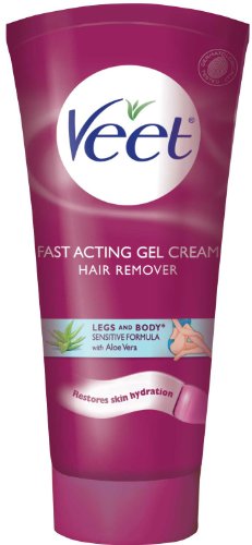 Hair Removal Cream ? VEET Legs & Body 3 in 1 Gel Cream Hair Remover, Sensitive Formula with Aloe Vera and Vitamin E, 6.78 fl ozTube (Pack of 3)