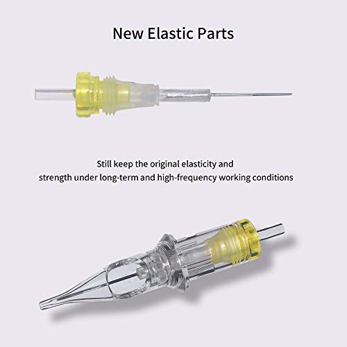 BIGWASP 4th Generation Premium 1203RS Tattoo Needle Cartridges #12 Standard 3 Round Shader (3RS) 20Pcs