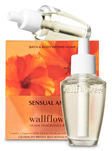 Bath and Body Works Sensual Amber Signature Collection Wallflowers Home Fragrance Refills