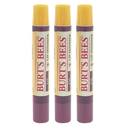 Burt's Bees Lip Shimmer, Fig 0.09 oz (Pack Of 3)