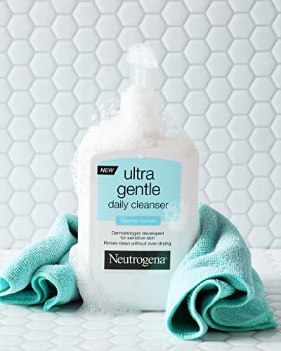 Neutrogena Ultra Gentle Daily Cleanser, 12 Ounce (Pack of 2)