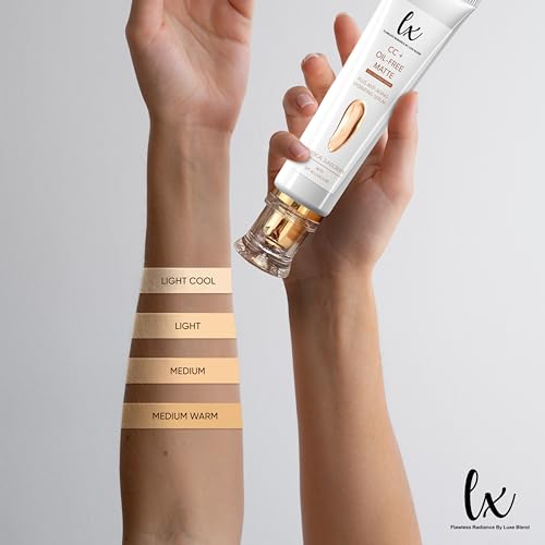 Lx Blend CC+ Cream Oil Free Matte Anti Aging Foundation SPF40