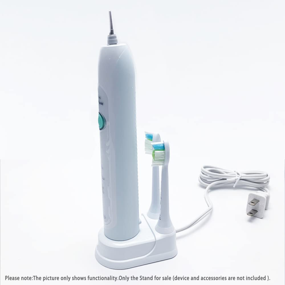 Charger Holder Toothbrush Heads Holder Compatible with Philips Sonicare Electric Toothbrush,HX6100 Charger Stand Toothbrush Heads Holder for Philips Sonicare HX6000 / HX8000 / HX9000 Series