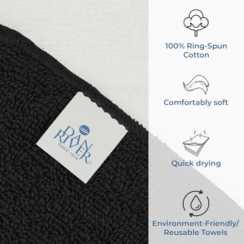 DAN RIVER 100% Cotton Washcloths