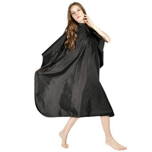 Icarus Professional Nylon Hair Styling Salon Cape with Snaps, 57" x 50", Cutting Cape