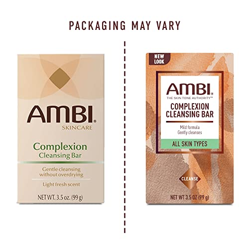 Ambi Complexion Cleansing Bar Soap, 3.5 oz (Pack of 10)