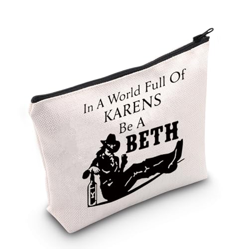 MEIKIUP TV Show Fans Gift Beth Dut ton Gift Fandom Travel Case In A World Full of K Be A Beth (Be A Beth Bag)