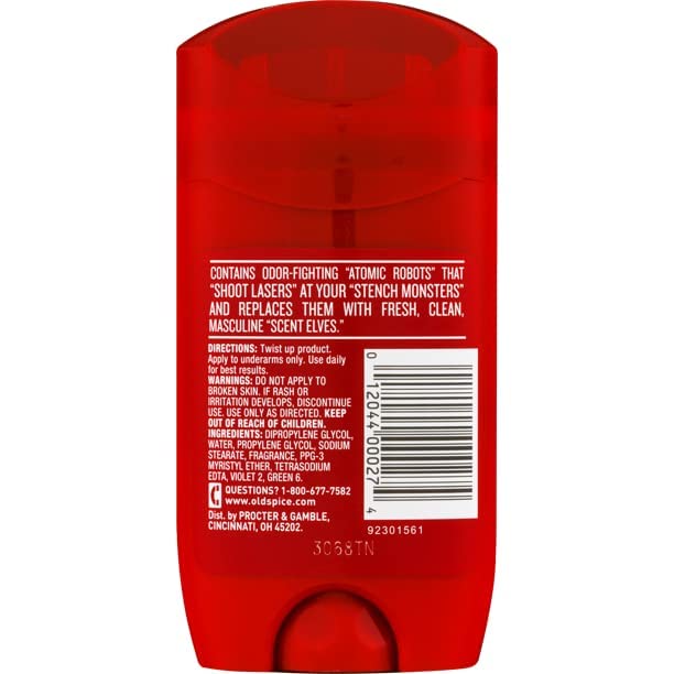 Old Spice High Endurance Deodorant, Pure Sport 2.25 oz