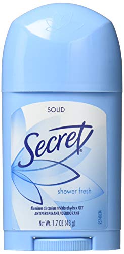 Secret Solid Antiperspirant Deodorant Shower Fresh 1.7 oz (6-Pack)