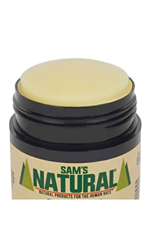 Sam’s Natural Deodorant - Sandalwood - Holiday Gifts - Stocking Stuffers - Aluminum Free DEO - No phthalates, parabens, sulfates, or dyes - For Men, Women, Unisex - Vegan, Cruelty Free - 3 oz