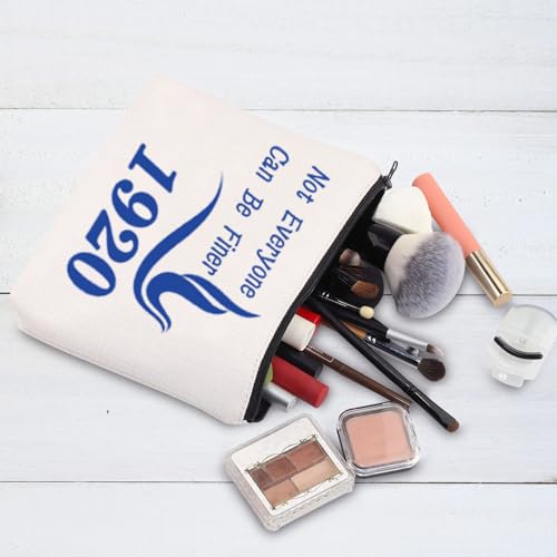 G2TUP Blue and White Dove Cosmetic Pouch Not Everyone Can Be Finer Greek Sorority Makeup Bag(Dove)