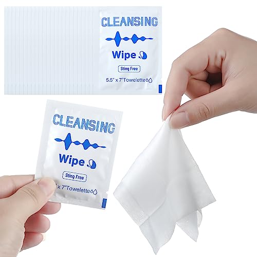 Timgle 200 Count Hearing Aid Wipes Individually Wrapped Cleaning Towelettes Phone Cleaning Wipes Laptop Cleaner Wipes for Earwax Earbuds Sweat Earmold Earplugs in Ear Monitors Clean Removal