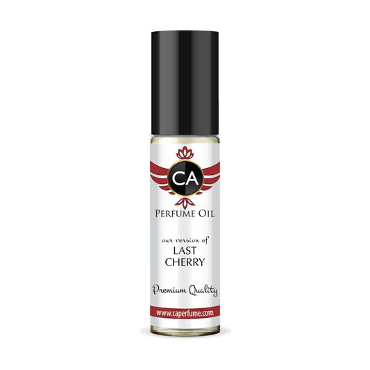 CA Perfume Impression of T. Ford Last Cherry For General Usage Replica Fragrance Body Oil Dupes Alcohol-Free Essential Aromatherapy Sample Travel Size Concentrated Long Lasting Roll-On 0.3 Fl Oz/10ml