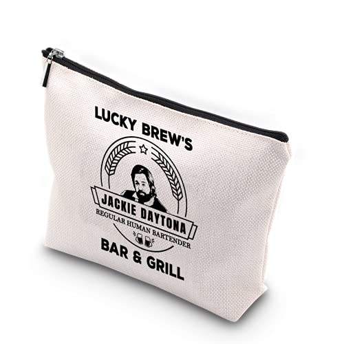 Generic WCGXKO Lucky Brew's Jackie Daytona Regular Human Bartender We Do in Shadow Novelty Zipper Pouch Makeup Bag for Fans (Lucky Brew)