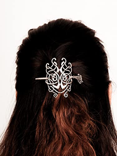 HAQUIL Accessories Hairpin Stick Barrette Long Hair Braids Barrettes Vintage for Women and Girls (hairpin 7)