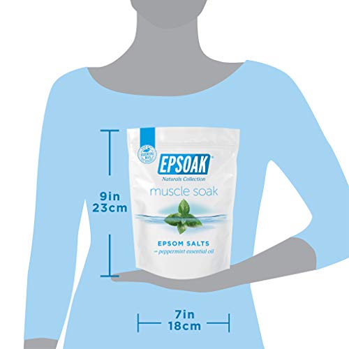 Epsoak Epsom Salt 2 lbs - Muscle Soak Bath Salts