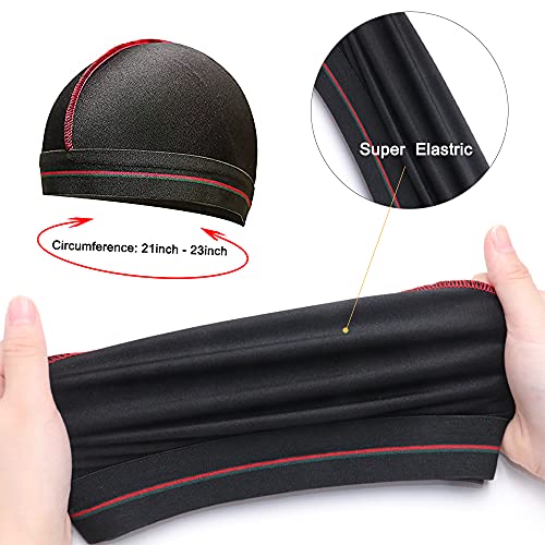 ForceWave 12 Pieces Silky Durag for Men Women Satin Durags for 360 Waves