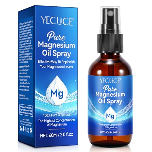 Generic Magnesium Oil Spray, Pure Magnesium Chloride Oil Spray, Magical Magnesium Body Spray 2.02 Fl.Oz, 1PC