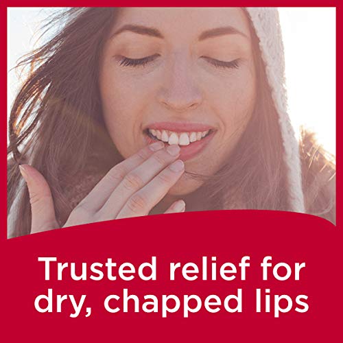 Carmex Classic Medicated Lip Balm Tubes, Lip Moisturizer for Chapped Lips, 18 Count (6 Packs of 3)