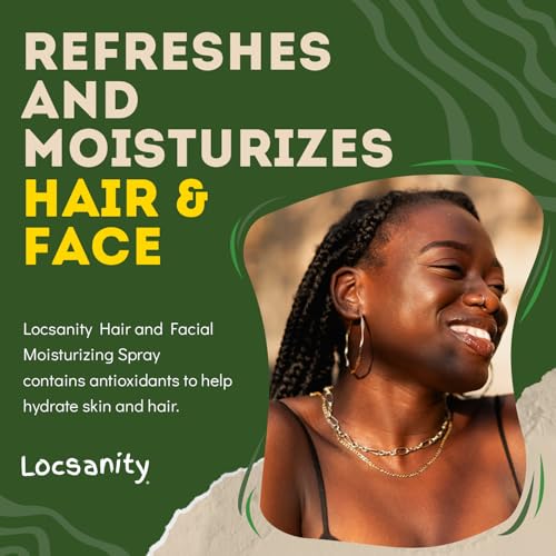 Locsanity Pure Rosewater Hair and Facial Daily Moisturizing/Refreshing Spray