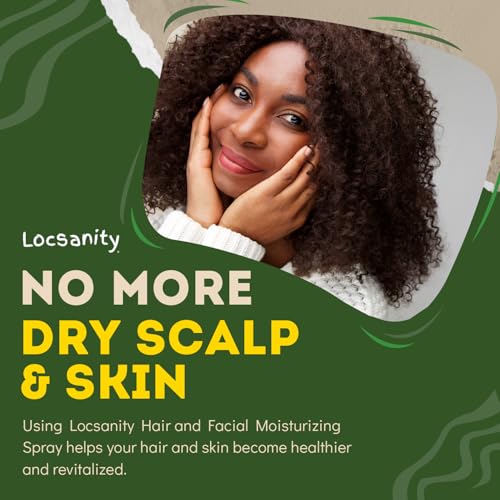 Locsanity Pure Rosewater Hair and Facial Daily Moisturizing/Refreshing Spray