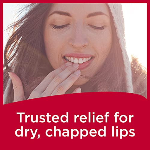 Carmex Medicated Lip Balm Tubes, Lip Moisturizer for Dry, Chapped Lips, 0.35 OZ - (2 Packs of 3)