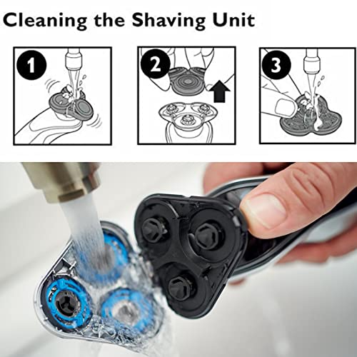 Sh50/52 Shaver Replacement Heads for Philips Norelco Series 5000 Shaver, New Upgrade Shaver Replacement Blades Compatible with AquaTouch (S5xxx), PowerTouch (PT8xx, PT7xx) and AquaTouch (AT8xx, AT7xx)