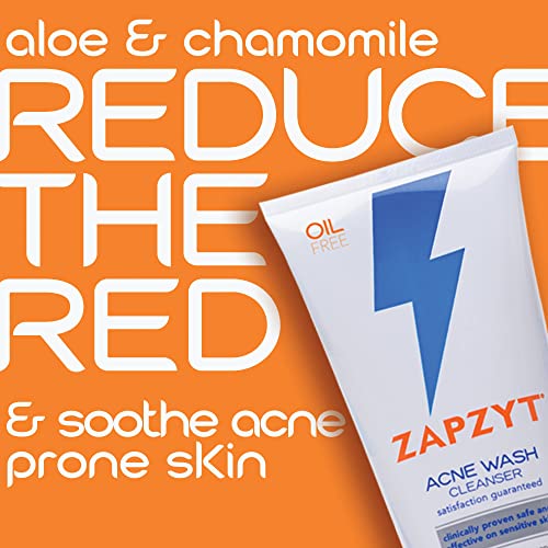 ZAPZYT Acne Wash with Salicylic Acid 6.25 oz (Pack of 4)