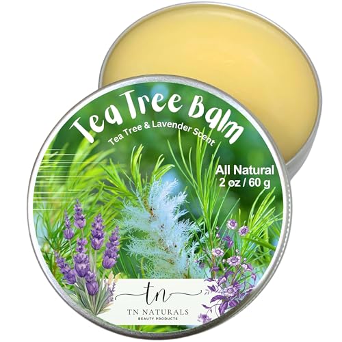 TEA TREE OIL BALM | All Natural Help for Acne, Moisturizer, Soothing Relief for Many Skin Conditions | Skincare for Tattoos, Dry, Itchy Skin, Irritations, Eczema (2.12 Ounce (Pack of 1))