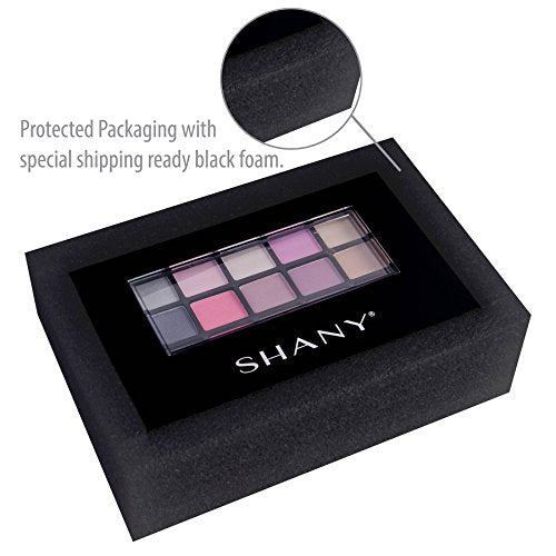 SHANY Fierce & Flawless All-in-One Makeup Set Compact with Mirror, 15 Eye Shadows, 2 Bronzers, 2 Blushes and 15 Lip/Eye Glosses - Applicators Included (Pack of 2)