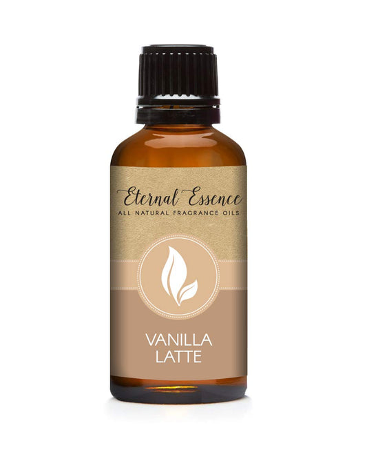 Eternal Essence Oils Vanilla Latte 30ml All Natural Fragrance Oil - for Candle, Soap Making, Aromatherapy, Diffusers, Home Care, & Humidifiers