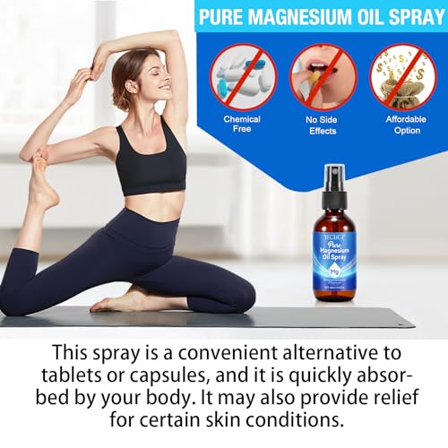 Generic Magnesium Oil Spray, Pure Magnesium Chloride Oil Spray, Magical Magnesium Body Spray 2.02 Fl.Oz, 1PC