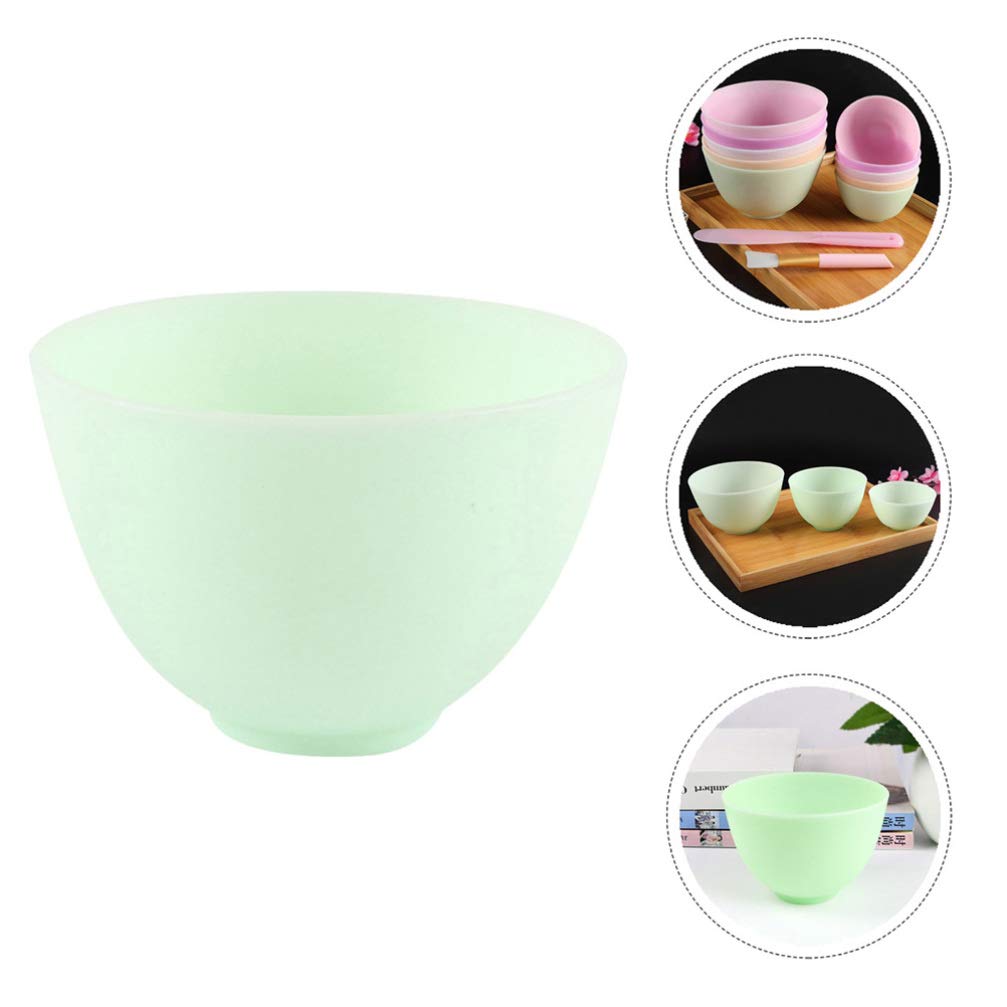 Healeved Silicone Bowl Face Mask Mixing Bowl Set?Facial Bowls Esthetician?Silicone Bowls for Facials Mask, Diy Mud Mask and Other Skincare Products - 3 Size