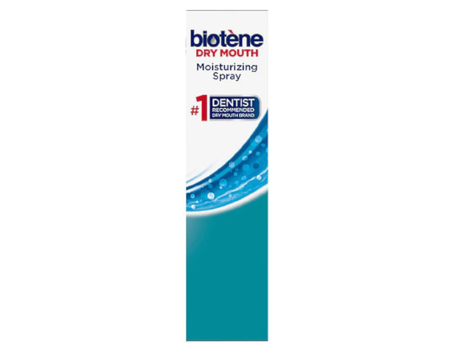 Biotene Moisturizing Dry Mouth Spray, Moisturizing Spray for Dry Mouth and Bad Breath, Gentle Mint - 1.5 fl oz (Pack of 4)