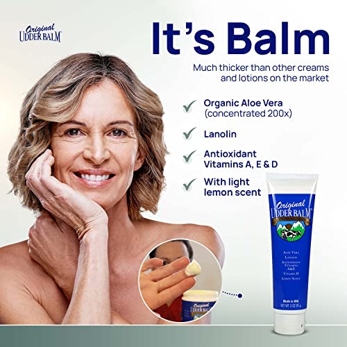 Original Udder Balm Moisturizer Tube for Dry Skin