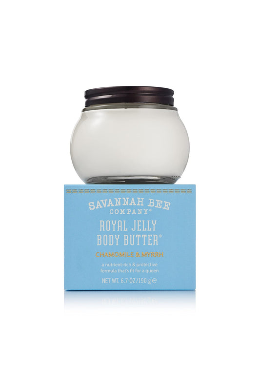 Savannah Bee Company Royal Jelly Body Butter - Deep Hydrating Body Butter for Dry Skin