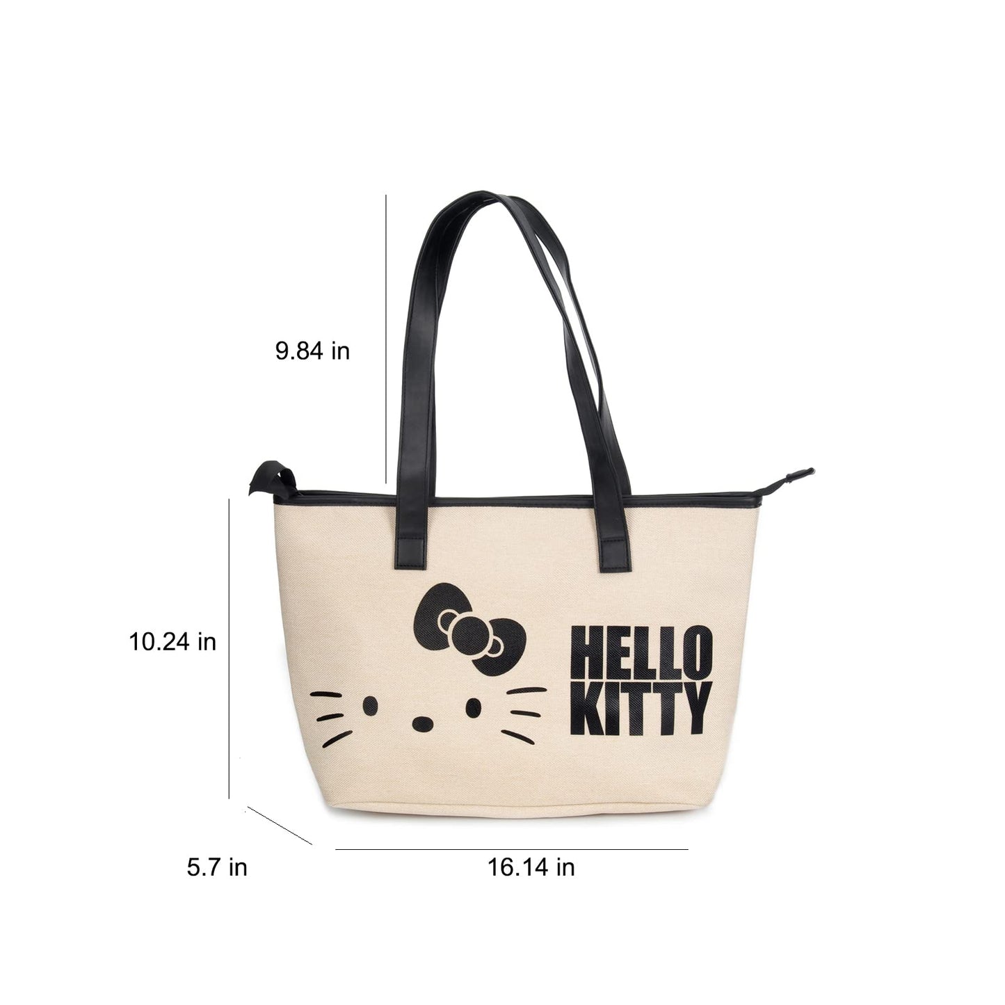 2PCS Large Tote Bag Canvas Bags Cosmetic Bag Shoulder Bags Wallet for Women Travel Handbag Makeup Bag