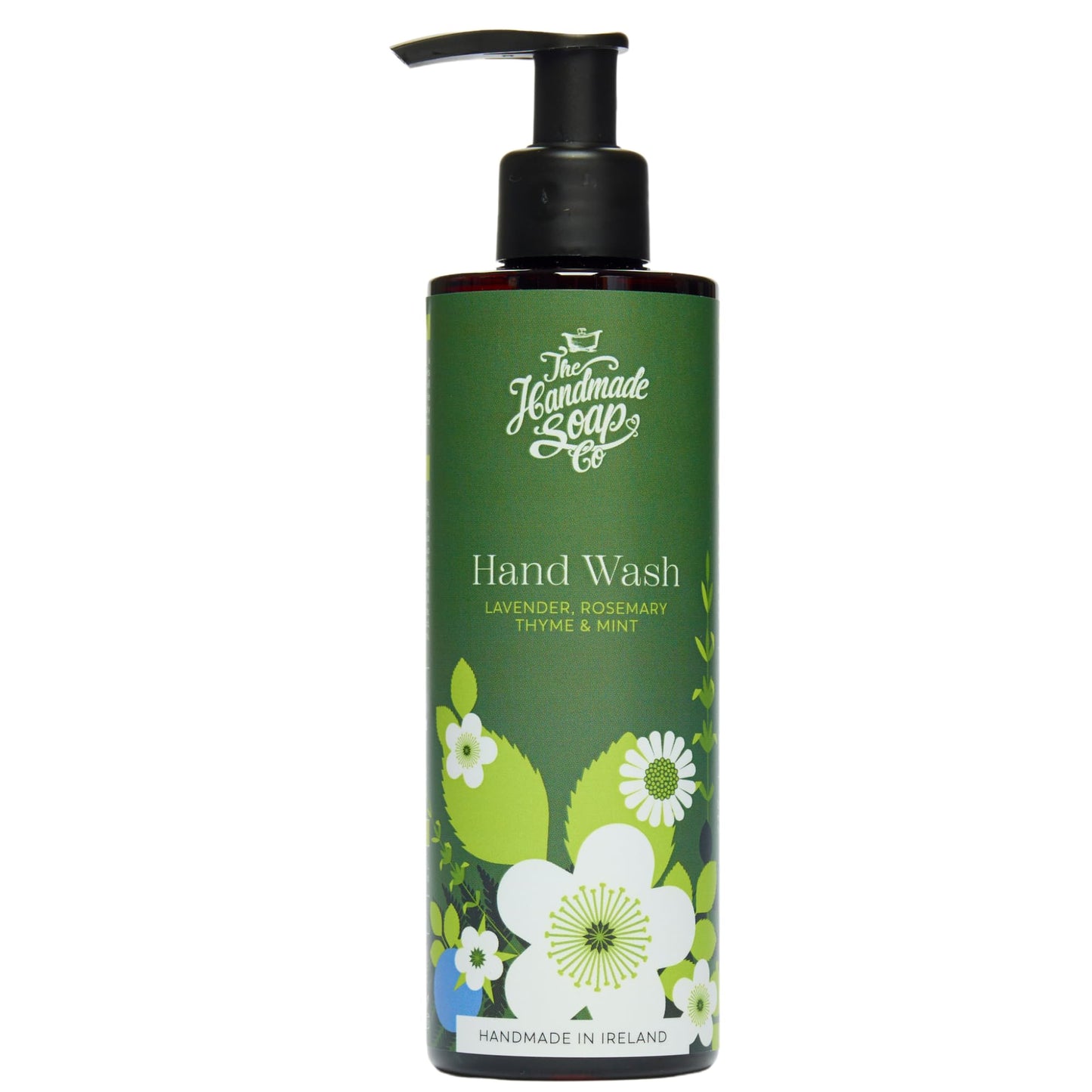 The Handmade Soap Company Hand Wash, Lavender, Rosemary, Thyme & Mint Liquid Hand Soap, Natural Liquid Soap, Moisturizing Hand Soap, Cruelty Free & Vegan Hand Soap, 10 fl oz