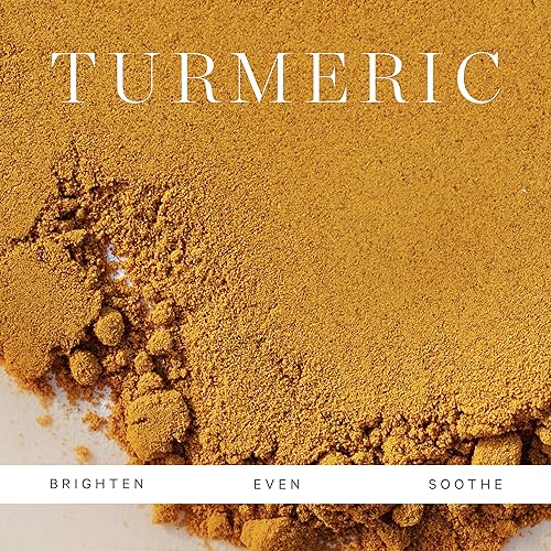 KORA Organics Turmeric Brightening & Exfoliating Mask, Multi-Use Facial Scrub, Polish & Illuminate, Certified Organic Exfoliating Face Mask, Cruelty Free, 1.01 fl oz